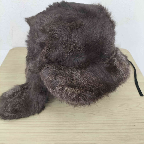 リアルファーフライトキャップ メンズ 58