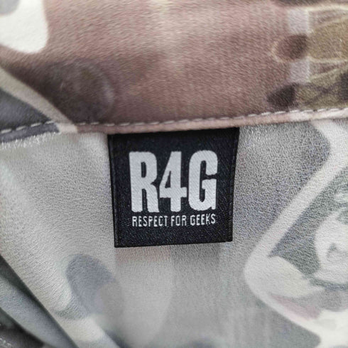 R4G グラフィックプリントシャツ メンズ JPN:L
