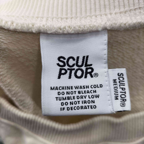 スカルプター SCULPTOR ロゴアップリケスウェット メンズ JPN:M