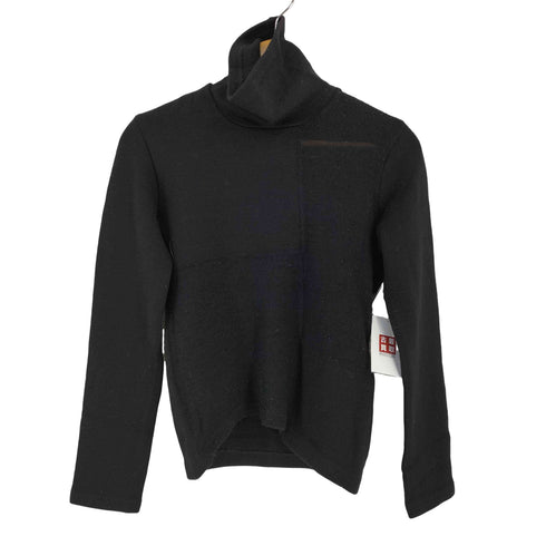 ヨウジヤマモト Yohji Yamamoto LAINE WOOL 裾デザイン タートルネックニット メンズ JPN:3