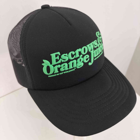 ハフ HUF X MIDNIGHT ORGANIC ESCROWS AND ORANGE JUICE TRUCKER メンズ