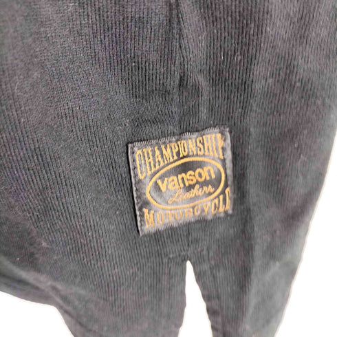 バンソン VANSON スカル ドクロ バック刺繍 ダブルポケット S/S シャツ メンズ import:L