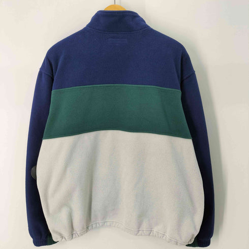シュプリーム Supreme 23AW Polartec Zip Jacket ロゴ刺繍 ハーフジップフリースジャケット メンズ JPN:L