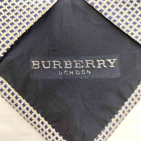 バーバリーロンドン BURBERRY LONDON 総柄シルクネクタイ メンズ