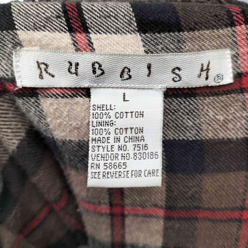 RUBBISH 90S コーデュロイ ジップジャケット メンズ JPN:L