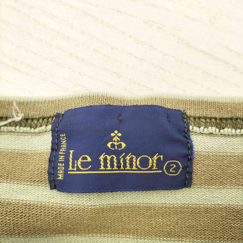 ルミノア Le minor フランス製 バスクシャツ レディース JPN:2