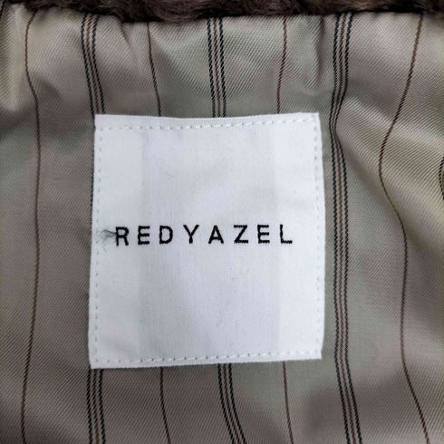 レディアゼル REDYAZEL フェイクファーブロッキングロングコート レディース JPN:M