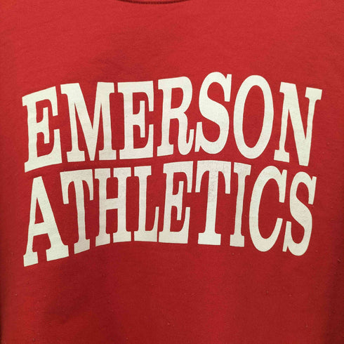 ジャージーズ JERZEES 00s EMERSON ATHLETICS カレッジプリント スウェット メンズ import:XL