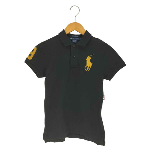 ラルフローレン RALPH LAUREN ビッグポニー ナンバリング刺繍 THE SKINNY POLO ポロシャツ レディース import:S