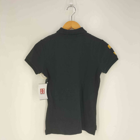 ラルフローレン RALPH LAUREN ビッグポニー ナンバリング刺繍 THE SKINNY POLO ポロシャツ レディース import:S