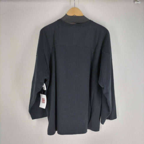 コモリ COMOLI 23ss フットボールTシャツ メンズ 2