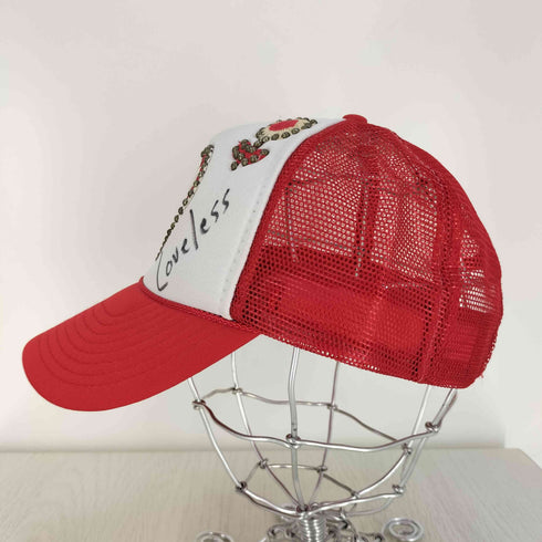 ニッサンカップ NISSUN CAP スタッズ ハート 刺繍 メッシュキャップ メンズ