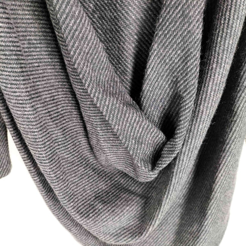 リミフゥ LIMI feu バッククロス アシンメトリー ドレープ変形 前開きニット レディース S