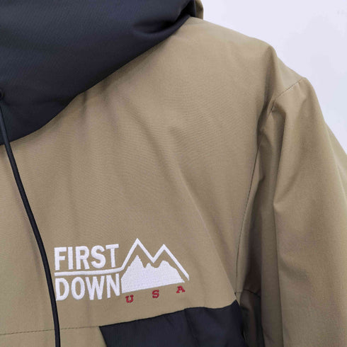 ファーストダウン FIRST DOWN 20AW 別注 パネルショートダウンジャケット メンズ JPN:S