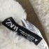ザラ ZARA 2WAY MA-1 フード付きリバーシブル チュニック丈ファーブルゾン レディース import:XS