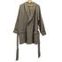 アクアスキュータム AQUASCUTUM 90S クラブチェック ガウン コート メンズ import:L