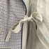 アクアスキュータム AQUASCUTUM 90S クラブチェック ガウン コート メンズ import:L
