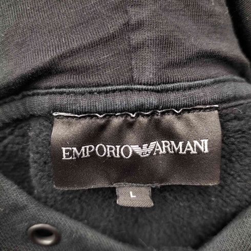 エンポリオアルマーニ EMPORIO ARMANI プリントプルオーバーパーカー メンズ import:L