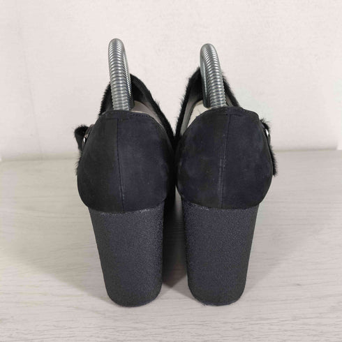 ゴム gomme ファーストラップ厚底パンプス レディース