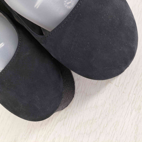 ゴム gomme ファーストラップ厚底パンプス レディース