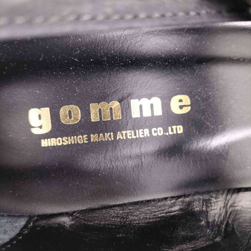 ゴム gomme ファーストラップ厚底パンプス レディース