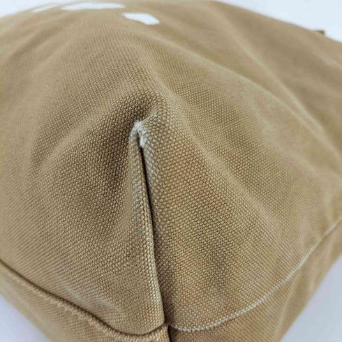エムエイチエル MHL. CANVAS LOGO TOTE ロゴ キャンバストートバッグ レディース