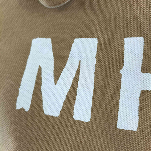 エムエイチエル MHL. CANVAS LOGO TOTE ロゴ キャンバストートバッグ レディース
