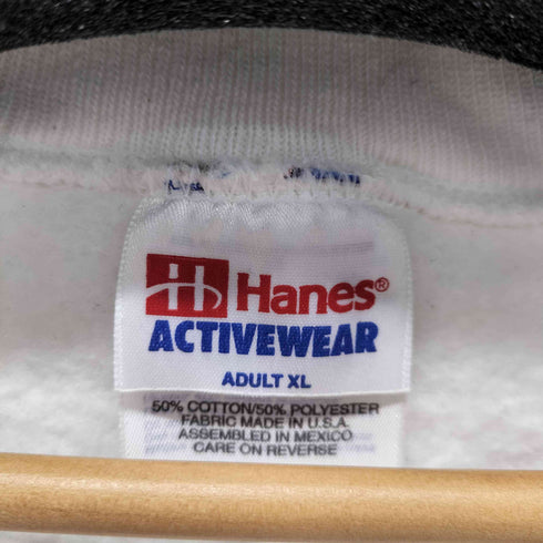 ヘインズ Hanes USA製 両面プリントクルーネックスウェット デビル メンズ import:XL