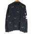 トミーヒルフィガー TOMMY HILFIGER ウール100 アニマル刺繍 ニット セーター レディース import:M
