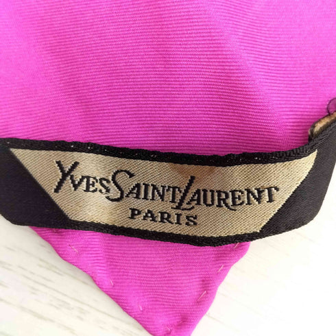 イヴサンローラン Yves Saint Laurent マルチカラー スカーフ レディース
