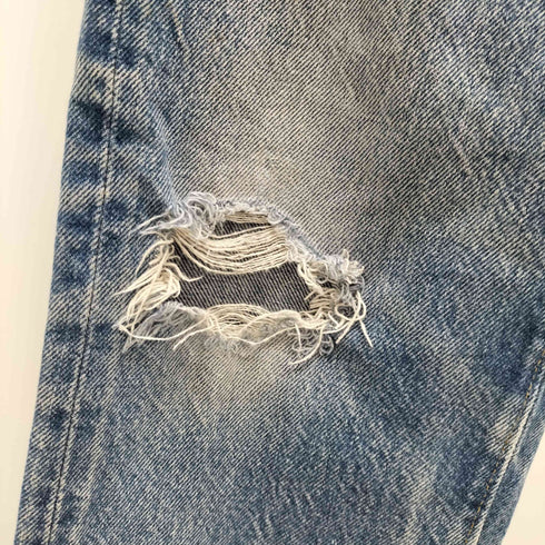 リーバイス Levis 80S 80年製 ボタン裏6 66後期 501 ストレートデニムパンツ メンズ W32