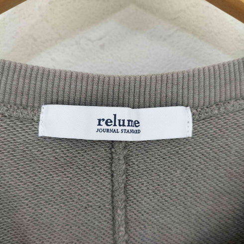ジャーナルスタンダードレリューム JOURNAL STANDARD relume オーバーサイズロングスウェット プルオーバー レディース FREE