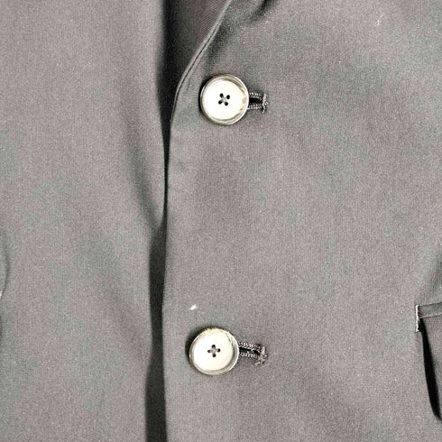 コムサメン COMME CA MEN ポリエステルストレッチ 小紋ドビーセットアップジャケット メンズ S