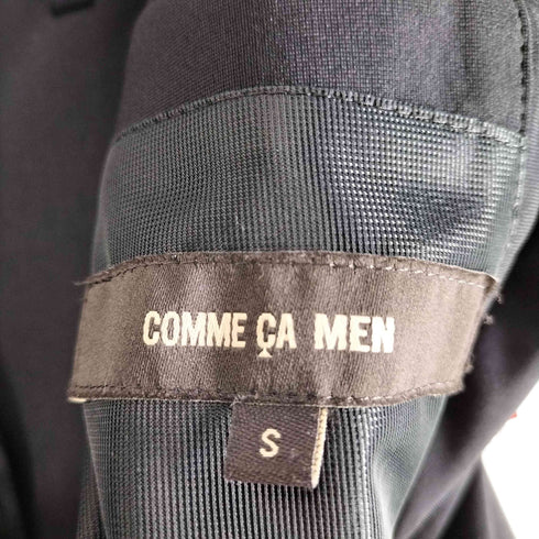 コムサメン COMME CA MEN ポリエステルストレッチ 小紋ドビーセットアップジャケット メンズ S
