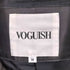 ヴォーギッシュ VOGUISH カウレザー サイドベルト ダブル ライダース ジャケット メンズ import:M