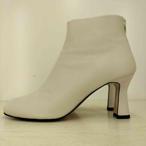 ジェーンスミス JANE SMITH バックジップヒールショートブーツ レディース 37