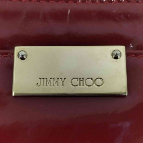 ジミーチュウ JIMMY CHOO イタリア製 エナメル ハンドバッグ レディース