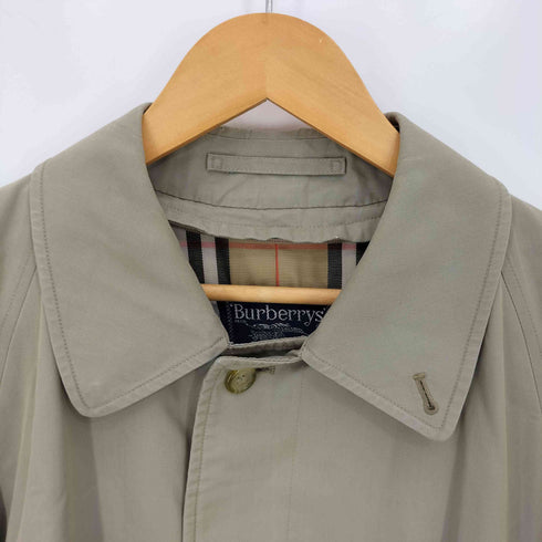 バーバリー BURBERRY 90s 英国製 SHEARFORD 裏地ノバチェック ラグラン ステンカラーコート メンズ