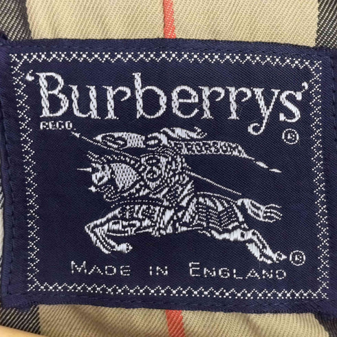 バーバリー BURBERRY 90s 英国製 SHEARFORD 裏地ノバチェック ラグラン ステンカラーコート メンズ