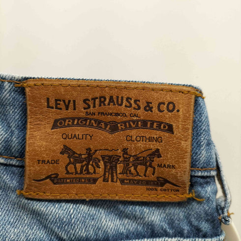 リーバイス Levis ワイドテーパードデニムパンツ レディース