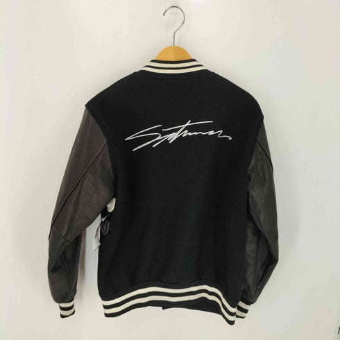 サタデーズニューヨークシティ Saturdays NYC leather varsity jacket メンズ import:M