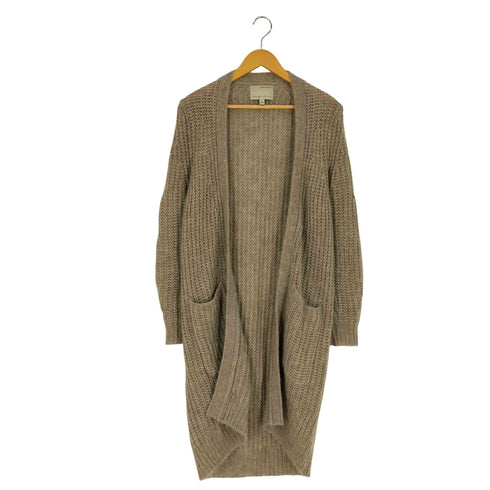 バナナリパブリック BANANA REPUBLIC heritage collection モヘア混 ナイロンウール ニットカーディガン レディース import:M