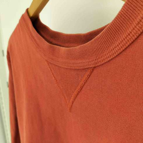 トゥームーン two moon 92022 V-gusset Set-in Sleeve Sweatshirt 丸胴 両V ガゼット セットインスリーブ スウェット メンズ 38/40