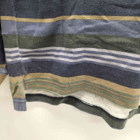 エルエルビーン L.L.Bean 70-80S マルチカラーボーダーラガーシャツ メンズ JPN:M