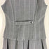 ザラ ZARA ストライプ ボックスプリーツ ベストワンピース レディース import:M