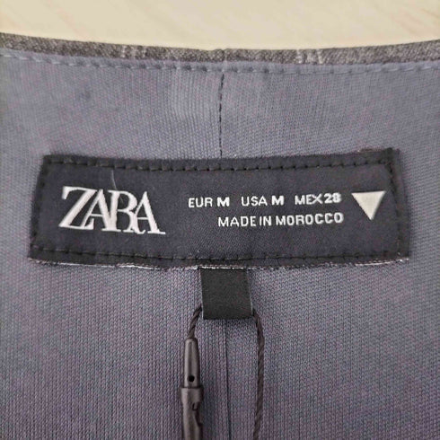 ザラ ZARA ストライプ ボックスプリーツ ベストワンピース レディース import:M