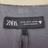 ザラ ZARA ストライプ ボックスプリーツ ベストワンピース レディース import:M