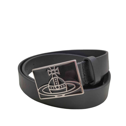 ヴィヴィアンウエストウッド Vivienne Westwood オーブロゴバックル レザーベルト レディース