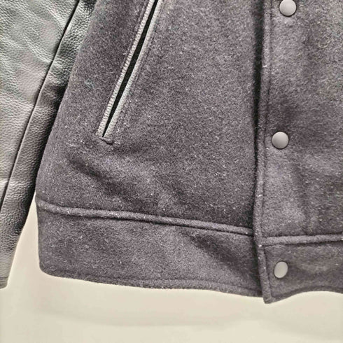 アデイインザライフユナイテッドアローズ A day in the life UNITED ARROWS アームレザーウールスタジャン メンズ JPN:M