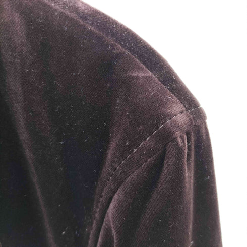 シーケーカルバンクライン ck Calvin Klein キルティングライナーベロアコート レディース L